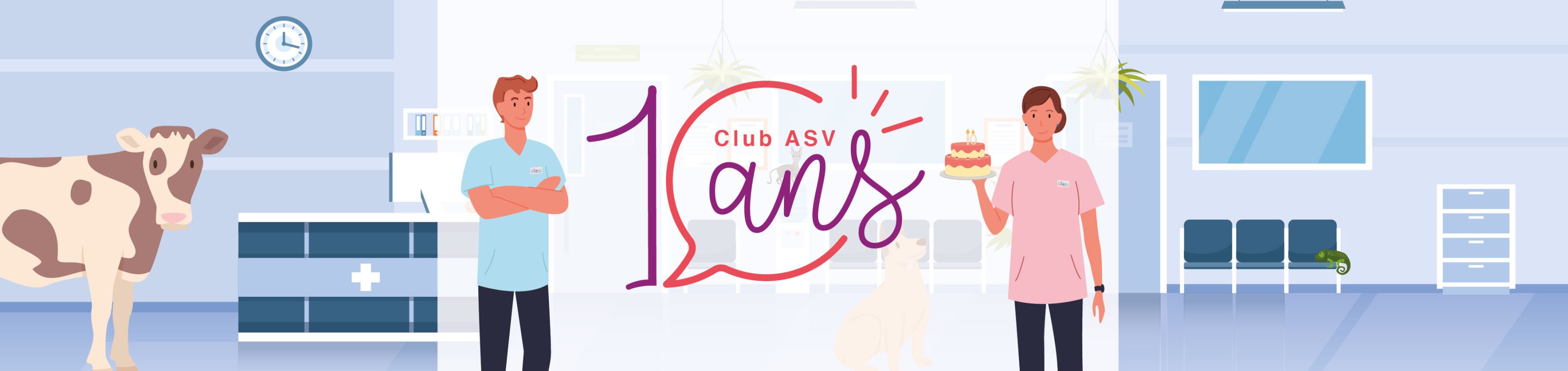 Bannière dix ans du Club ASV